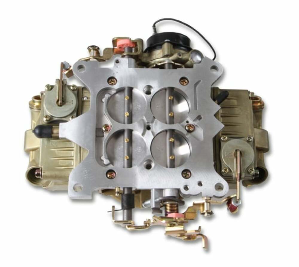 t 650 CFM Classic Double Pumper Carburetor w/ Electric Choke - 0-4777CE Holley