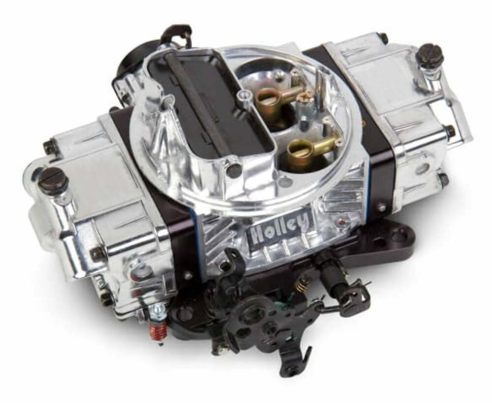 Holley 650 CFM Ultra Double Pumper Carburetor - 0-76650BK for Ford 650 CFM black polished aluminum