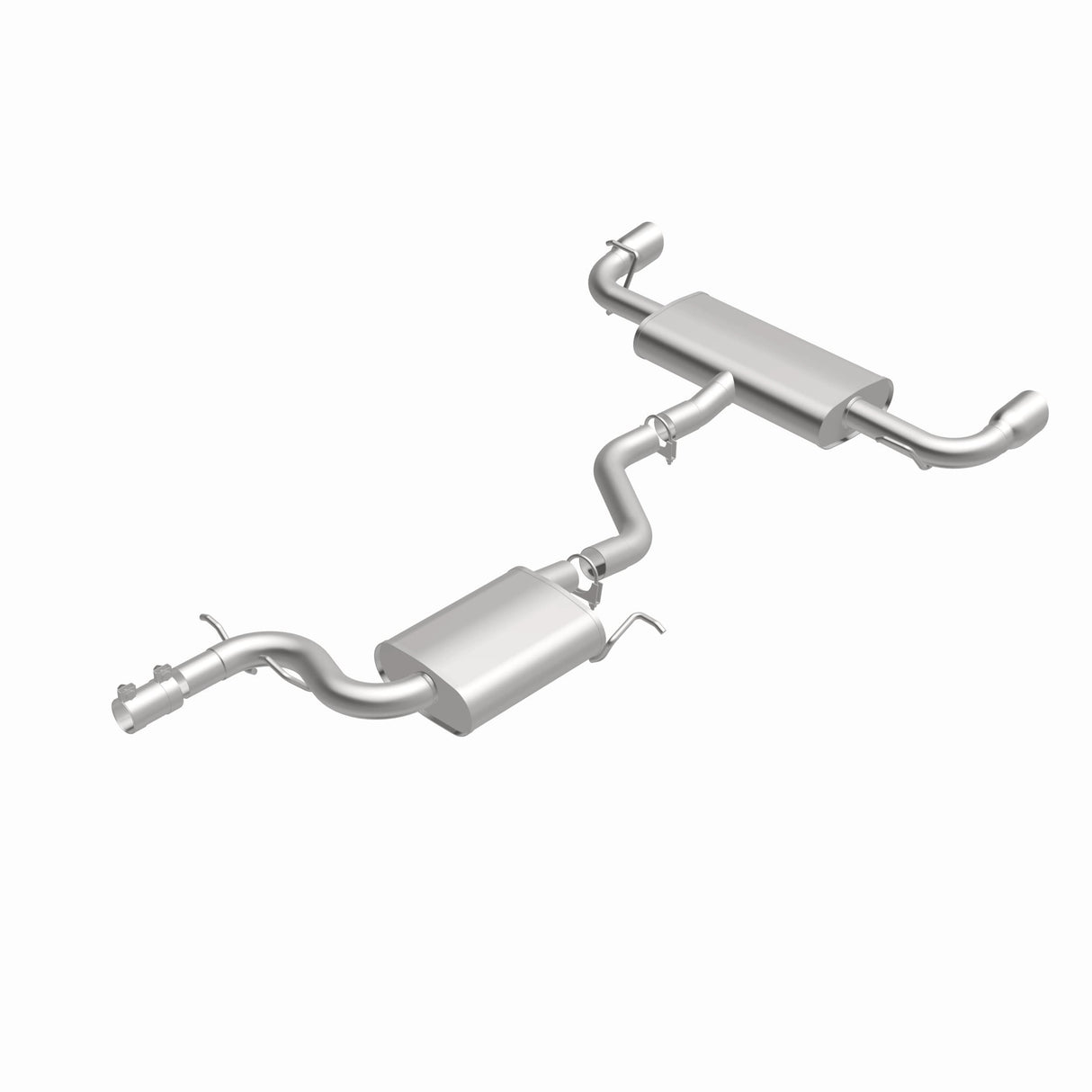 Fits 2010-2014 Volkswagen GTI 2.0L Direct-Fit Replacement Exhaust System