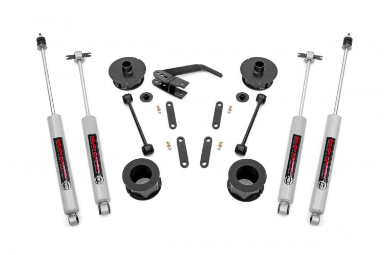 Fits Jeep Wrangler JK (07-18) 2.5" Lift Kit; Spacers; N3; 65730
