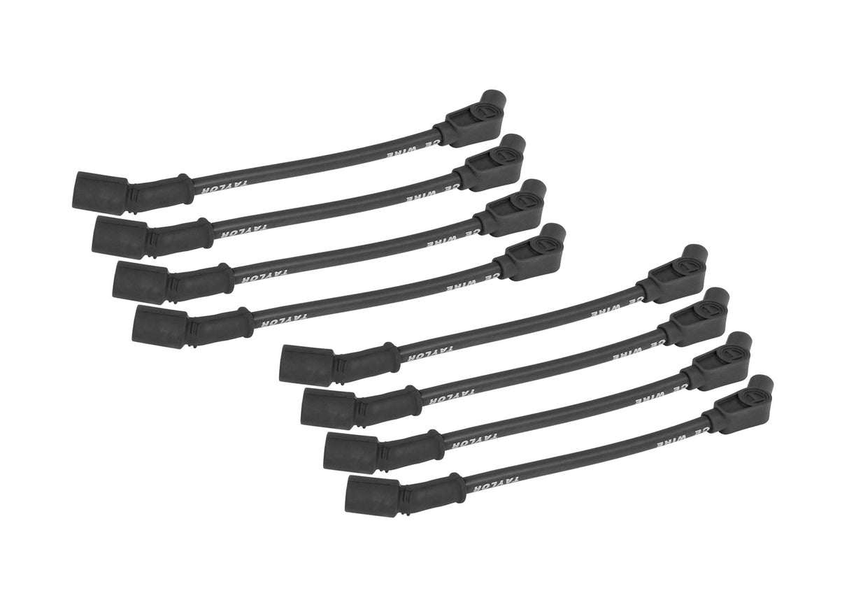Spark Plug Wire Set Universal 10.4mm Silicone Spiro Pro 409 409 135? Black 79062
