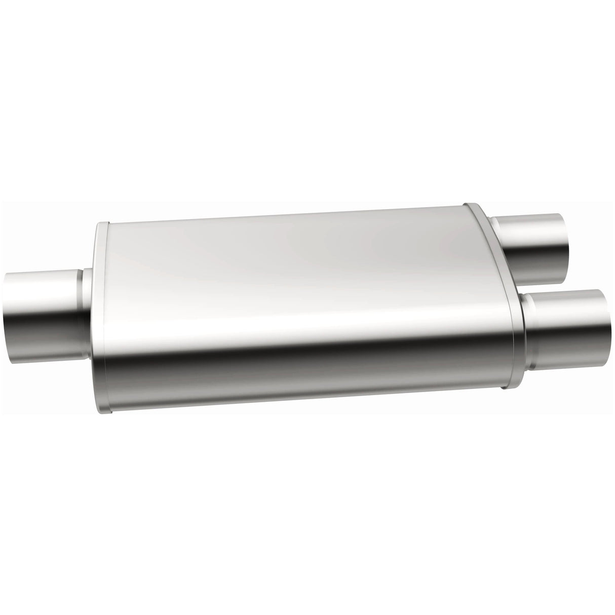 Exhaust Muffler for 5 X 8in. Oval Straight-Through Performance Exhaust Muffler MagnaFlow 12128
