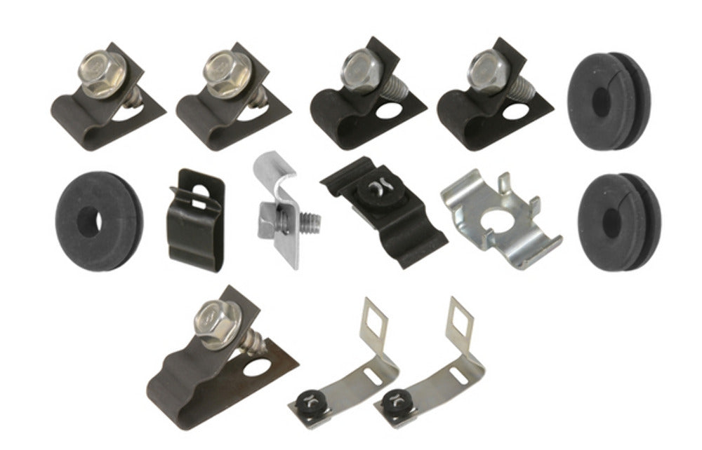 Replacement Line for 65-66 Mustang; 8 cylinder, Drum; Clip Kit-65Z-BF8