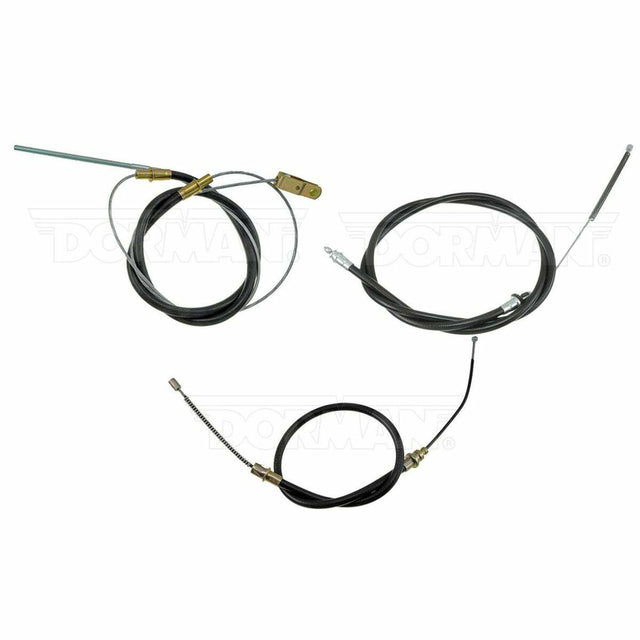 t 66-70 Mopar B-Body Parking Brake Cable Kit; Fine Lines BCR03 Fine Lines