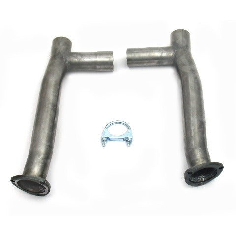 JBA H-Pipe Exhaust for Ford Mustang V8 for 1964-1973 Stainless - 6611SH