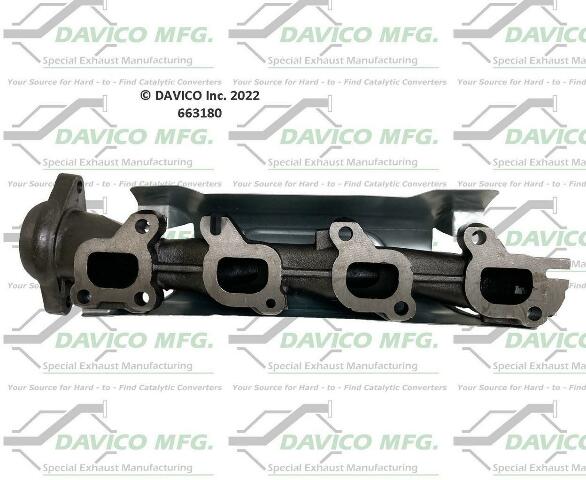 Exhaust Manifolds Stand alone Exact-Fit exhaust manifold 663180663180