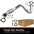2013-2018 Buick Encore Direct-Fit Front Pipe Kit 107-0286 steel