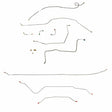 t 67-70 Chevrolet C10 Brake Line Kit 2WD Long Bed Stainless Steel Fine Lines