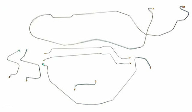 Brake Line for 67 Chevy Malibu/ Chevelle Hardtop Manual drum brakes stainless steel