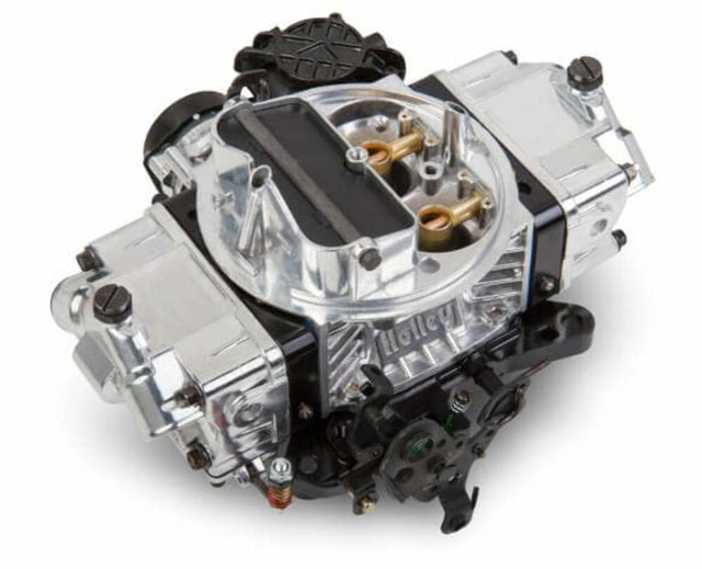 Holley 670 CFM Ultra Street Avenger Carburetor - 0-86670BK for Ford 670 CFM black polished aluminum
