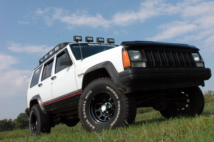 Lift kit for 1984-2001 Jeep Cherokee by Rough Country