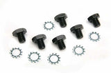 Mr. Gasket flexplate bolts 7/16 10 x 1/2 inch 6712MRG black steel 2493