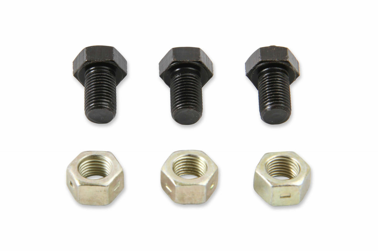 Mr. Gasket torque converter bolt kit GM TH350 TH 400 and powerglide grade 8 black steel 6716