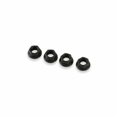 Mr. Gasket torque converter nuts 3/8 24 Ford black steel 6717
