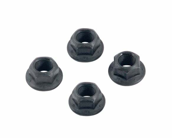 Mr. Gasket torque converter nuts 3/8 24 Ford black steel 6717