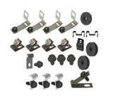 Replacement Line for 67 Mustang; 6 cylinder, Convertible, 2pc Line; Clip Kit-67Z