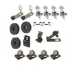 Replacement Line for 67 Mustang; 8 cylinder, 1pc Line; Clip Kit-67Z-BF81