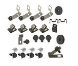 Replacement Line for 67 Mustang; 8 cylinder, Convertible, 2pc Line; Clip Kit-67Z