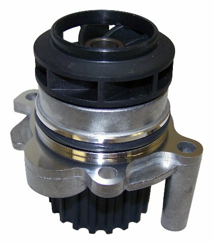 Jeep Aluminum Black Water Pump - 68000693AB