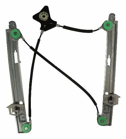 Jeep Steel Black Window Regulator - 68002897AA