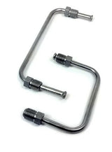 3/8-24 Invert Flare Lines for 1-1/8" Bore Master Cyl to Proportion Valve 6801319 stainless steel