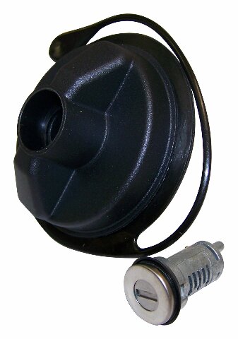 Jeep Metal Black Fuel Cap - 68030940AA