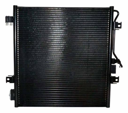 Aluminum Black A/C Condenser & Transmission Cooler - 68033237AB