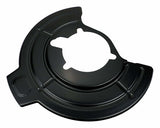 Fits 2007-2018 Jeep Wrangler JK Wrangler Brake Dust Shield; 68043287AB steel black