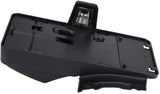 68064720AA - Plastic Black License Plate Bracket - Jeep Wrangler Rear 2007-2017 steel