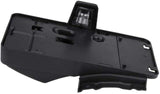 68064720AA - Plastic Black License Plate Bracket - Jeep Wrangler Rear 2007-2017 steel