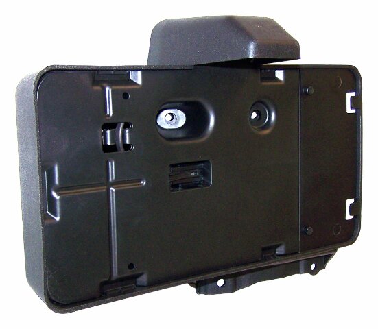 68064720AA - Plastic Black License Plate Bracket - Jeep Wrangler Rear 2007-2017 steel