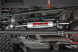 Fits Jeep Wrangler JK (07-18) Vertex Steering Stabilizer; Pass-Through; 680900