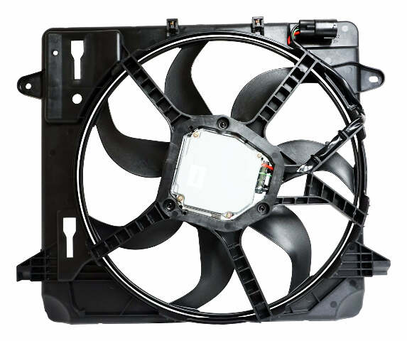 Jeep Cooling Fan Module - 68143894AB steel black