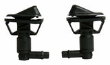 Crown Automotive - Plastic Black Windshield Washer Nozzle Set - 68164356K