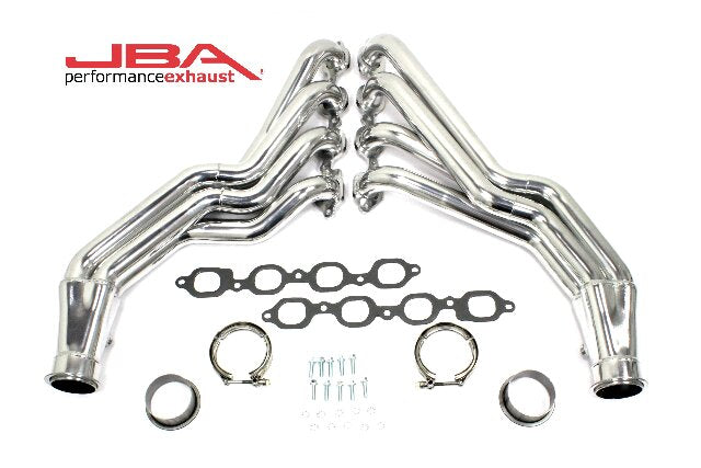 JBA Exhaust Headers for Chevy Camaro 6.2L V8 for 2016-2024 8in Stainless - 6816SJS