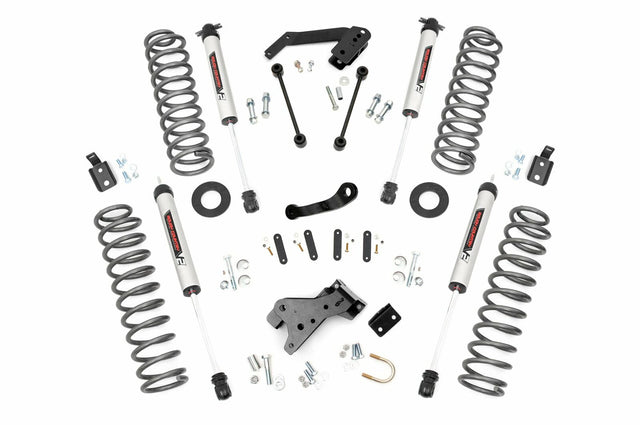 V2 monotube shocks for 2007-2018 Jeep Wrangler JK by Rough Country