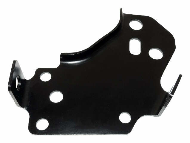 Left Rear off-road bumper Extension Bracket for 13-18 Jeep Wrangler JK Wrangler w/ Steel off-road bumper - 68195813AA black