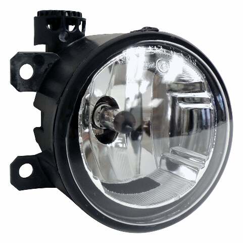 Front fog light assembly for 2015+ Jeep BU & BV Renegade w/o LED fog lights; Left or Right - 68202187AA black