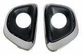 Fits 2014-2017 MK Compass fog light assembly Bezel Set -68213204K-CRN black