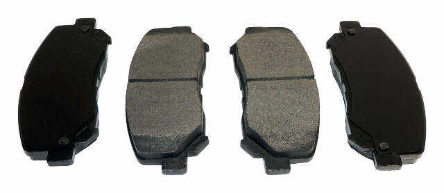 Jeep Steel Black Brake Pad Set - 68225170AD