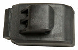 Left or Right Hood Catch Bracket for 2018+ Jeep Wrangler JL Wrangler & Jeep Gladiator JT Gladiator - 68240951AB steel black