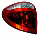Jeep Plastic Red tail light assembly - 68241335AA black