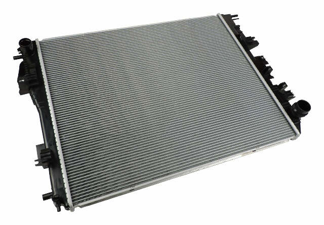 Fits 2019-2023 DT Ram 1500 w/ 3.6L Engine Radiator; 68268607AA black