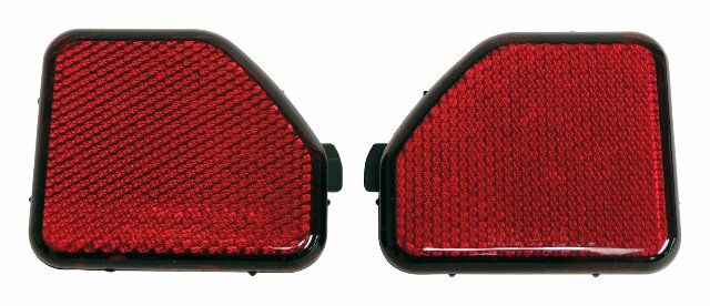 Jeep Fits 2018-2022 Jeep Wrangler JL Wrangler; Fascia Reflector Set -68281936K-CRN