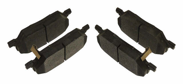 Jeep Semi-Metallic Black Brake Pad Set - 68289634AA steel