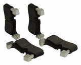 Jeep Aluminum Black Brake Pad Set - 68303052AA