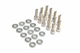 Mr. Gasket fabricated aluminum valve covers with breather holes short bolt BBC Ford Chevy 6830G