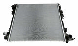 Fits 2018-2023 Jeep Wrangler JL Wrangler w/ 2.0L, 3.6L Engines Radiator; 68314786AC black