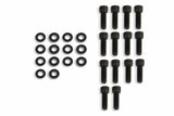 Mr. Gasket fabricated aluminum valve covers black finish 6832BG BBC Ford Chevy 2493