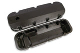 Mr. Gasket fabricated aluminum valve covers black finish 6832BG BBC Ford Chevy 2493